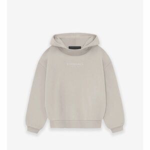 Essentials Women's Beige Hoodie Fits M/L/XL